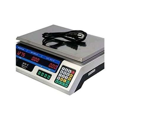 Computerized digital weighing Generic ACS 30 Kg Digital Weighing Scale image 1