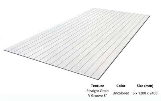 Fiber Cement 6mm Vgroove Ceiling Board image 2