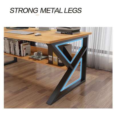 Office Desk; Unique Elegant Computer Desk image 5