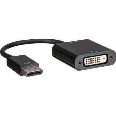DisplayPort to DVI Video Adapter Converter image 2