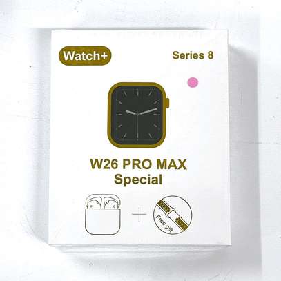 Smart Watch Series 8 - W26 Pro Max + Airpods image 4