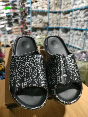 Doodle yeezy slides sales