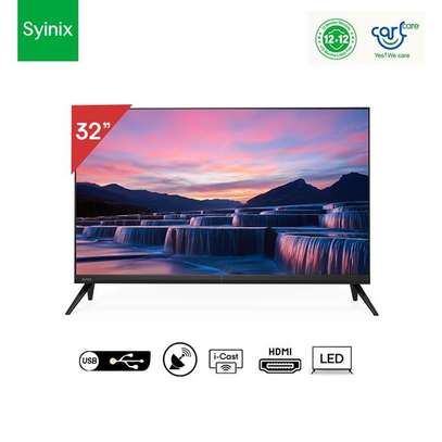 Syinix 32E4M,32" Inch Frameless Digital TV I-cast Screen image 1