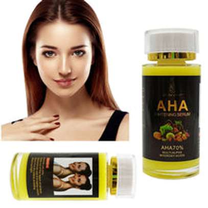 AHA 70% Exfoliating and Dead Skin Helping To Brighten Making The Skin Smooth and Soft Whitening Serum with Vitamin and Arbutin image 3