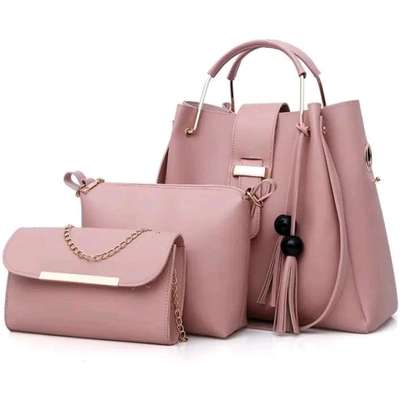 High Quality Leather 3 in 1 Handbags image 4