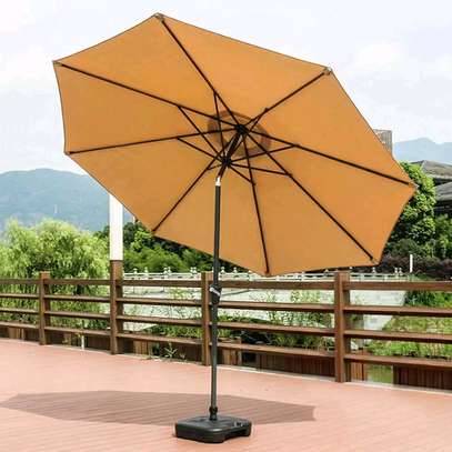 Grey Patio Outdoor Umbrella image 7