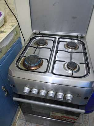 4 burner gas cooker full set image 1