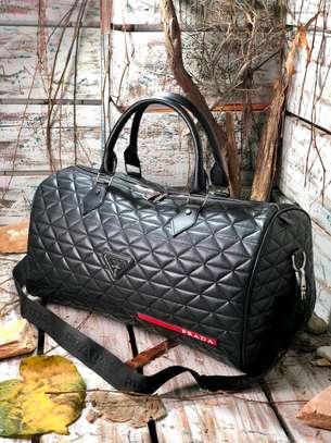 ITEM: *_Designer Leather Duffle Bags._ image 2