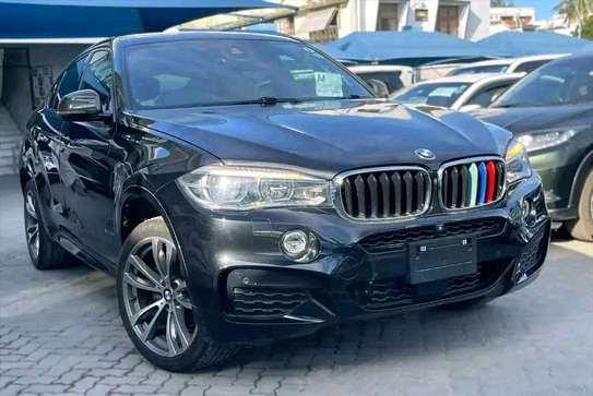 BMW X6 2016 model black colour image 7