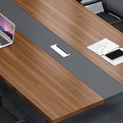 8-10 seater executive boardroom table (240cm x 120cm) image 5