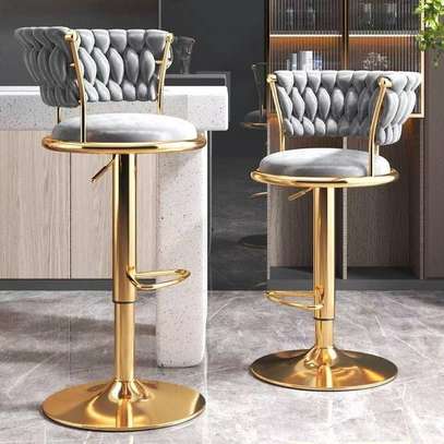 Barstool: Height Adjustable Kitchen Barstool image 9