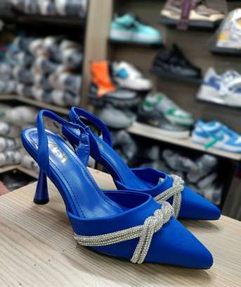 Blue womens shoes heels store