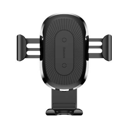 Baseus Car Mount Qi Wireless Charger Gravity Phone Holder image 1