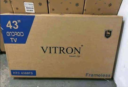 43 Vitron smart Android Television +Free TV Guard image 1