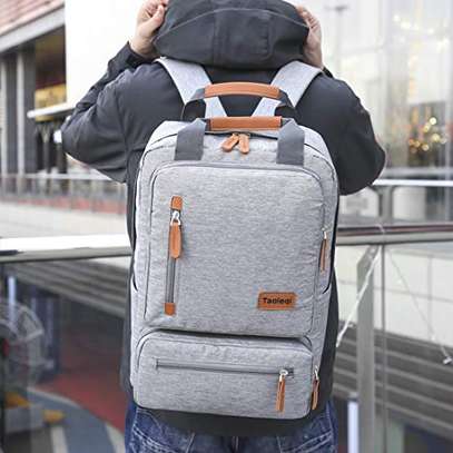 Backpack Fashion Business Bag Boy's Schoolbag image 1