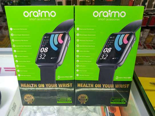 Oraimo Watch Pro 1.69" IPS Dual Curved TouchScreen Bluetooth image 1