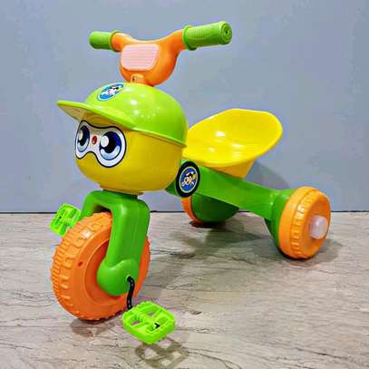 Foldable baby tricycle image 1