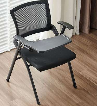 Office Chair;  Black Foldable Seat for Students image 4