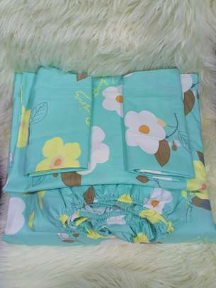 Super quality pure cotton bedsheets with a matress cover image 7