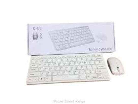 Mini wireless keyboard and mouse image 4