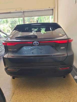 Toyota Harrier Premium blue hybrid 2020 image 8