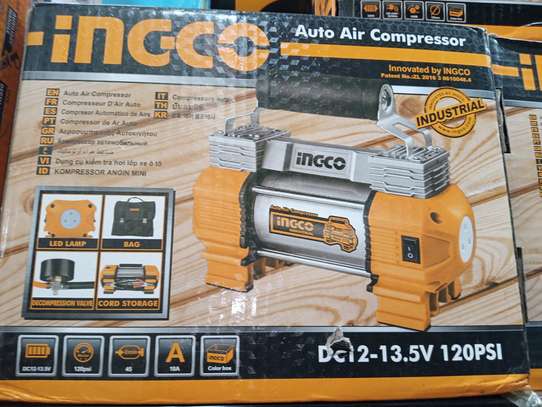Auto Air compressor 120psi DC 12v image 2