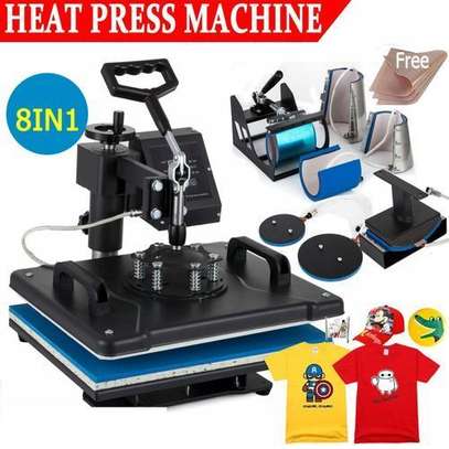 Generic 8 In 1 Combo Machine For T-Shirt Printing image 1