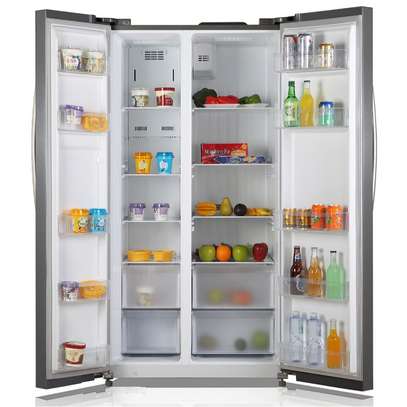 RAMTONS 527 LITERS SIDE BY SIDE DOOR LED NO FROST FRIDGE image 5