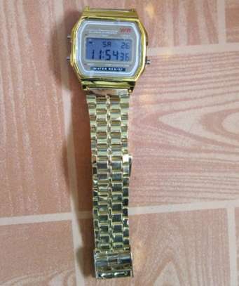 LCD digital Quartz wristwatch .Alarm date Chrono watch. image 3