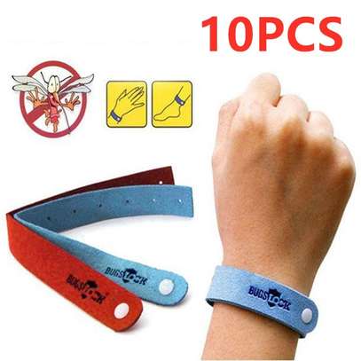 5/ 10PCS Bracelet Anti Mosquito Insect Bugs Repellent image 1