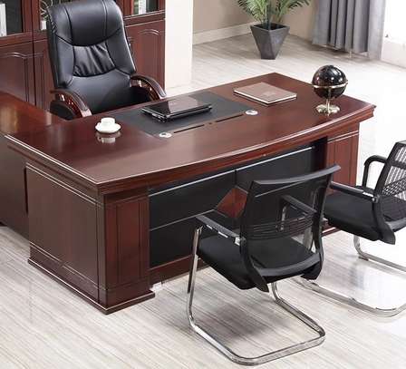 OFFICE DESK : 2 Meter Executive Office Desk image 4