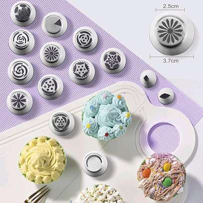 27pcs cake Decorating Icing Tips image 3