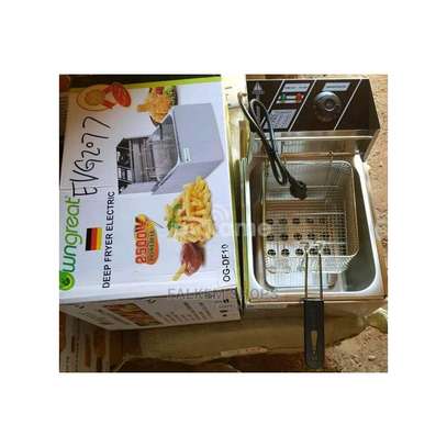 Chips/Chicken Stainless Steel Electric Deep Fryer 6LT image 2