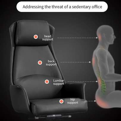 Office Chair; High Back Leather Executive Chair image 4