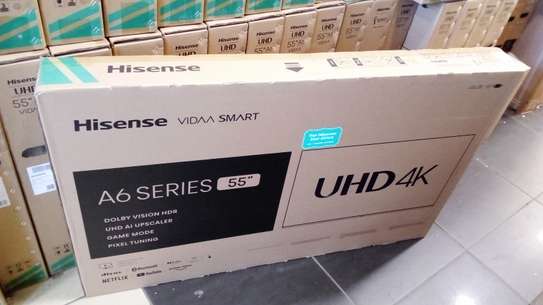 55"UHD HISENSE image 1