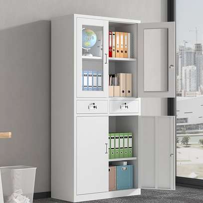 Office Cabinet: Robust Strong 2-Door Metallic Filing Cabinet image 5