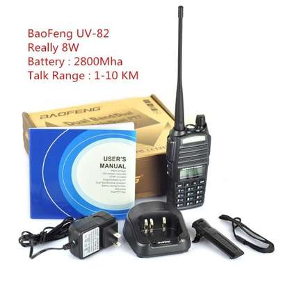 1pc Baofeng UV-82 Dual Band Handheld Walkie Talkie Radio Call image 1