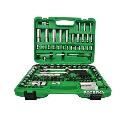 Combination Spanner Box Tool kit 108pcs Wrench Socket set image 1