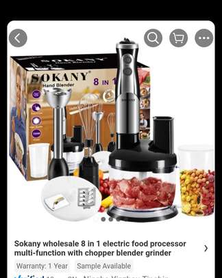 Sokany 8in1 hand blender image 1