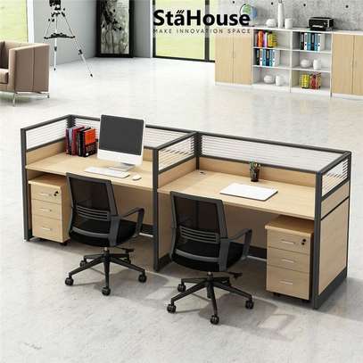 2 Way Side by Side Workstation Desk image 8