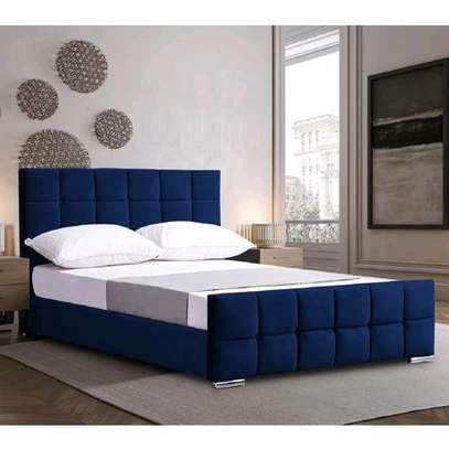 5*6 Deep tufted trendy bed design image 1