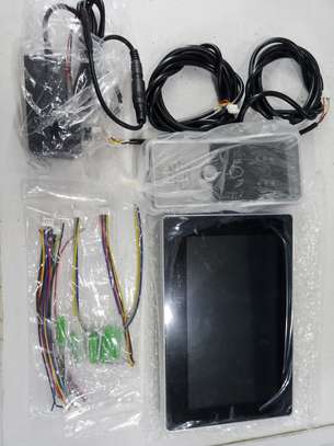 Wired Video Doorbell Phone 7" Video  with memory card slot image 1