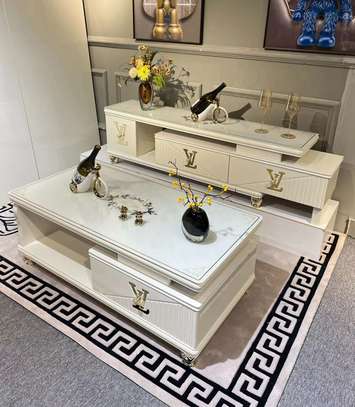 Coffee Table; Matching Stand And Coffee Table Set image 5