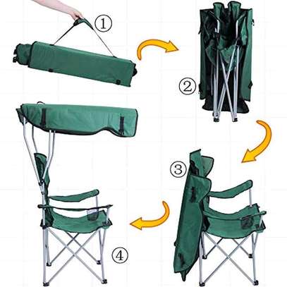 Portable Chair/Beach Chair with Canopy Shade image 7