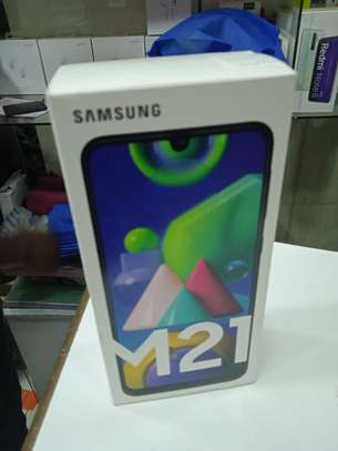 Samsung M21 128gb 6gb Ram 6000mAh battery 48mp Camera+Delivery image 1