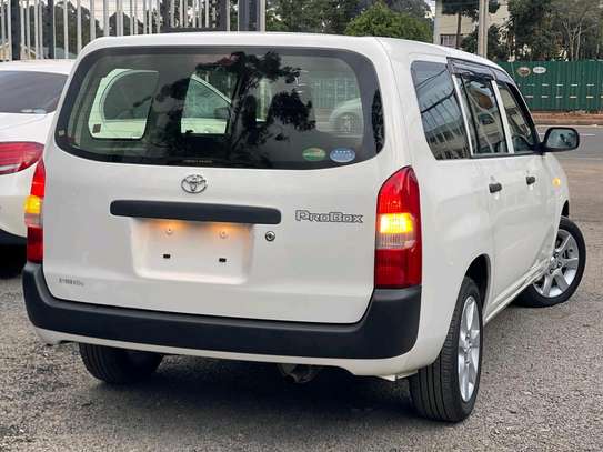 Toyota probox 2018 model fully loaded white color image 8