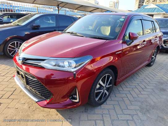 Toyota Fielder WxB hybrid redwine 2019 image 3