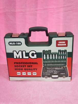 Mlg Combination Spanner Box Tool Kit 108pcs Set image 1