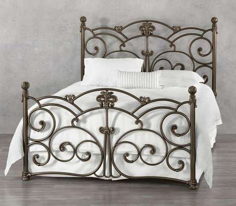 Modern stylish and trendy metallic beds image 3