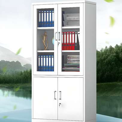 2 Door Vertical Steel Filing Cabinet image 2